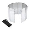 Balacoo 1 Set Portable Stove Windscreen Windproof Screens Gas Burner Cooking Picnic Wind Breaker Fold Outdoor Camping, 65.00X13.00X0.40CM, BXK06Y54046M221VPL9VF3BRY view 1