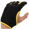 SUPVOX 1pair Breathable Silicone Slip Bowling Gloves Professional Elastic Sports Gloves for Outdoor Use s Yellow Comfortable Fit for Enhanced Grip and Control view 4