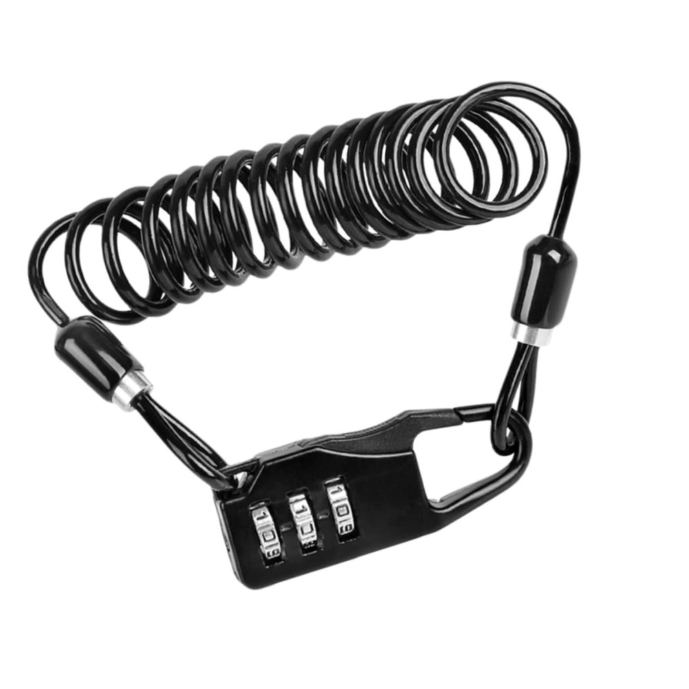 Balacoo Bike Lock Combination Bike Cable Lock Bike Security Lock 3- Password Cable Lock