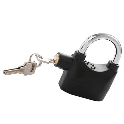 Aluminum Alloy Motorbike Lock Padlock Anti Rust, with Siren
