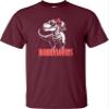 XX-Large Maroon Mens Mommasaurus Funny T-Rex Mom Mother's Day T-Shirt view 2