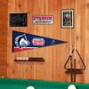 College Flags & Banners Co. Colorado State Pueblo Thunderwolves Pennant Flag and Wall Tack Mount Pads view 4