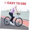 balacoo Bike Bag Triangle Bag Canvas Bicycle Red Man, 29.50X19.50X5.50CM, 0073412SIJMDAQG view 3