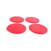 BRIGHTFUFU 8pcs Red Air Hockey Pucks and Paddles Replacement for Game Tables Accessories for Competitive Play for Air Hockey Enthusiasts view 2