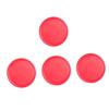 BRIGHTFUFU 8pcs Red Air Hockey Pucks and Paddles Replacement for Game Tables Accessories for Competitive Play for Air Hockey Enthusiasts view 3