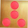 BRIGHTFUFU 8pcs Red Air Hockey Pucks and Paddles Replacement for Game Tables Accessories for Competitive Play for Air Hockey Enthusiasts view 4