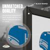 Sporticulture NFL American Football Detroit Lions - Aidan Hutchinson Jersey Print Framed Wall Art Picture Poster for Boys Bedroom and Man Cave Decor - Ready to Hang, Blue 27" x 39", Large view 3
