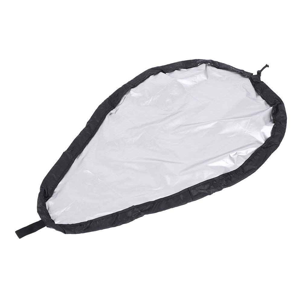 Odorkle Cockpit Cover, Double Stitched and Sealed Seams, UV50+ Blocking and Water Repellent, Kayak Cockpit Protector Kayak Accessory, Black (L), Large, Odorklezcqsrv76xp-04