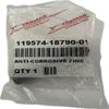 KINDZA Genuine YANMAR Marine Pencil ANTICORROSIVE ZINC Anode;P/N 119574-18790, Metal view 1