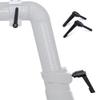 TrubliFit Replacement Seat & Handlebars Slide Adjustment Handles - L Handle for All Peloton Bikes (Original Peloton Bike & Bike+ and Cross Training Bike & Bike+) - All Metal Handles 2-Pack view 1