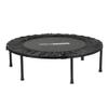 HolaHatha Foldable Mini Trampoline Fitness Rebounder for Home Gym Workouts with 5-Level Adjustable Handle, Heavy-Duty Steel Frame, Portable Design, and Supports up to 440 Pounds view 2