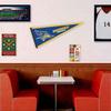 California State University Bakersfield Road Runners Wordmark Pennant Flag view 3