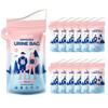 12PCS Disposable Urine Bags,900ML Pee Bags for Travel for Women/Men with Big Funnel,Leak-Proof Emergency Portable Travel Urinal and Vomit Bags for Travel,Car,Camping,Traffic,Pregnant, Patient, Kids view 1