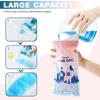 12PCS Disposable Urine Bags,900ML Pee Bags for Travel for Women/Men with Big Funnel,Leak-Proof Emergency Portable Travel Urinal and Vomit Bags for Travel,Car,Camping,Traffic,Pregnant, Patient, Kids view 4