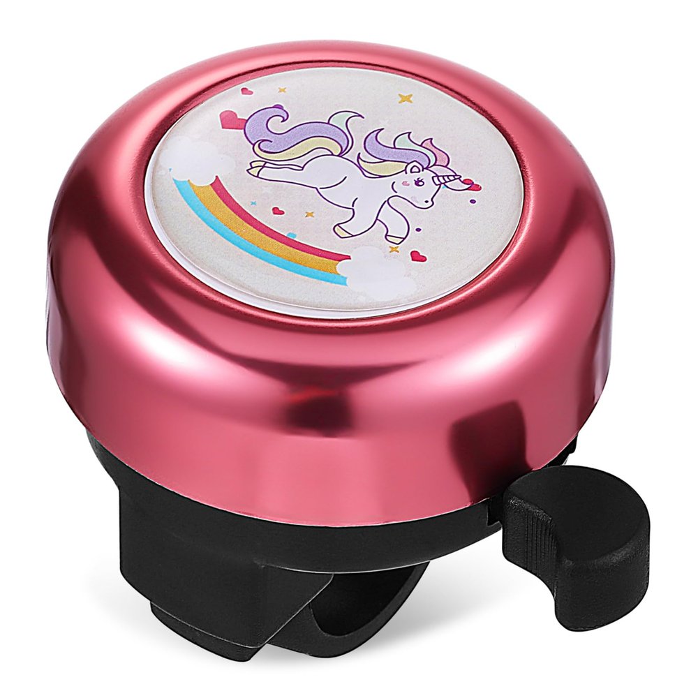 Balacoo Mountain Bike Bell Bicycle Bell Mountain Bike Ring Bell Bike Bell Cycling Bell Bike Bell for Bike Bell Pink Classic Bike Bell Child Engineering Plastics Aldult Cruiser, 7.00X7.00X4.50CM