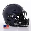 Riddell SpeedFlex Adult w/Black SF-2EG-II Facemask + US Helmet Flag Decal (Navy Helmet, Small) - Green Gridiron view 1