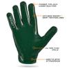 Grip Boost Football Gloves - Solid Stealth 6.0 Boost Plus Sticky Technology - Adult and Youth Football Gloves for Wide Receiver - Men's and Boys Sizes (Solid Green, Youth Large) view 3