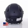 Riddell SpeedFlex Adult w/Black SF-2EG-II Facemask + US Helmet Flag Decal (Matte Navy Helmet, Small) - Green Gridiron view 4