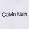 Calvin Klein Boy's Graphic Logo T-Shirt 3 Pack, Black/White/Heather Gray, Medium view 3