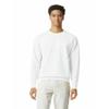 Comfort Colors Adult Lightweight Cotton Crewneck Sweatshirt, Style G1466, White, Large view 1