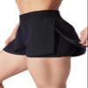 90 Degree by Reflex Womens 2 in 1 Shorts Lightweight Running Shorts with Inner Biker Short Pockets- Black - XL view 2