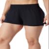 90 Degree by Reflex Womens 2 in 1 Shorts Lightweight Running Shorts with Inner Biker Short Pockets- Black - XL view 4