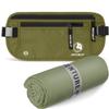 VENTURE 4TH Travel Money Belt & Quick Dry Towel Set - Ideal Travel Bundle for Vacations, Backpacking and Business Trips - Travel Towel Size XL view 1