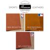 Horween Football Leather Panel, Red view 2