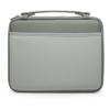 BoxWave Case Compatible with Geekland GK-TVR81 (8 in) - Hard Shell Briefcase, Slim Messenger Bag Briefcase Cover Side Pockets - Pewter view 2