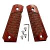 1911 Classic Rosewood Grips Full Size W/Screws & Wrench fits Springfield Colt view 1