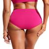 CRZ YOGA Womens High Waisted Bikini Bottom Tummy Control Bathing Suit Swimsuit Full Coverage Swim Briefs Granita Pink Medium view 2