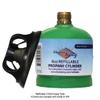 Flame King FK-0.5LB-2 (1/2LB) Refillable Empty Propane Cylinder Tank for Small Propane Lamps, Lanterns and Camp Stoves (2-pack) view 2