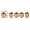 Respicefinem 10 Set Hydraulic Disc Brake Line Kit Copper Olive Fittings & Ferrule Gold for Brake Line Replacement view 4