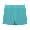Freebily Girls Boy-Cut Slim Fit Yoga Cheer Volleyball Hot Shorts Low Rise Gymnastics Dance Running Booty Bottom Undershort Blue Green C 8 Years view 4