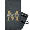 Wolf Golf Towels Custom Golf Towel with Monogram | Personalized Golf Accessories for Men & Women | Add Your Text with Choice of Font and Thread Color view 1