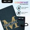 Wolf Golf Towels Custom Golf Towel with Monogram | Personalized Golf Accessories for Men & Women | Add Your Text with Choice of Font and Thread Color view 4