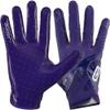 Grip Boost Football Gloves - Solid Stealth 6.0 Boost Plus Sticky Technology - Adult and Youth Football Gloves for Wide Receiver - Men's and Boys Sizes (Solid Purple, X-Large) view 1