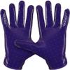 Grip Boost Football Gloves - Solid Stealth 6.0 Boost Plus Sticky Technology - Adult and Youth Football Gloves for Wide Receiver - Men's and Boys Sizes (Solid Purple, X-Large) view 2