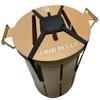Crab Bully Bushel Basket (Brown) view 2