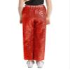 Agoky Kids Girls Sparkly Sequins Dance Pants Wide Leg Bell Bottoms Flared Trousers Hip Hop Jazz Disco Performance Costume Red D 16 Years view 4