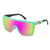 FEISEDY Sunglasses Mens Polarized Women Oversized Flat Top Square Cycling Fishing Golf Hiking Vintage Sun Glasses B2367 view 1