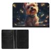 Lovely Yorkie Dog Passport Wallet Cute Passport Case Travel Passport Holder with Card Slot, style view 2