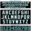 NineFit Basics Custom Aqua White Stripes Baseball Jersey, Personalized Stitched Printed Team Name Number Logo Baseball Shirt for Men Youth Women view 4
