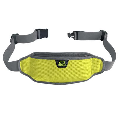 Amphipod AirFlow Lite Waistpack, Minimalist Runners Storage Fanny Waist Pack for Running, Jogging & Walking, Men & Women - Hi-Viz - L