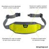 Amphipod AirFlow Lite Waistpack, Minimalist Runners Storage Fanny Waist Pack for Running, Jogging & Walking, Men & Women - Hi-Viz - L view 2