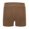 Freebily Girls Boy-Cut Slim Fit Yoga Cheer Volleyball Hot Shorts Low Rise Gymnastics Dance Running Booty Bottom Undershort Brown C 6 Years view 2