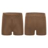 Freebily Girls Boy-Cut Slim Fit Yoga Cheer Volleyball Hot Shorts Low Rise Gymnastics Dance Running Booty Bottom Undershort Brown C 6 Years view 3