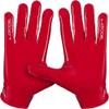 Grip Boost Football Gloves - Solid Stealth 6.0 Boost Plus Sticky Technology - Adult and Youth Football Gloves for Wide Receiver - Men's and Boys Sizes (Solid Red, Small) view 2