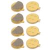 Respicefinem 4 Pairs Metal Based Electric Scooter Mountain Bike Disc Brake Pads Copper Alloy Strong and High Temperature Resistant Brake Parts view 1