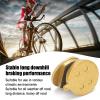 Respicefinem 4 Pairs Metal Based Electric Scooter Mountain Bike Disc Brake Pads Copper Alloy Strong and High Temperature Resistant Brake Parts view 2